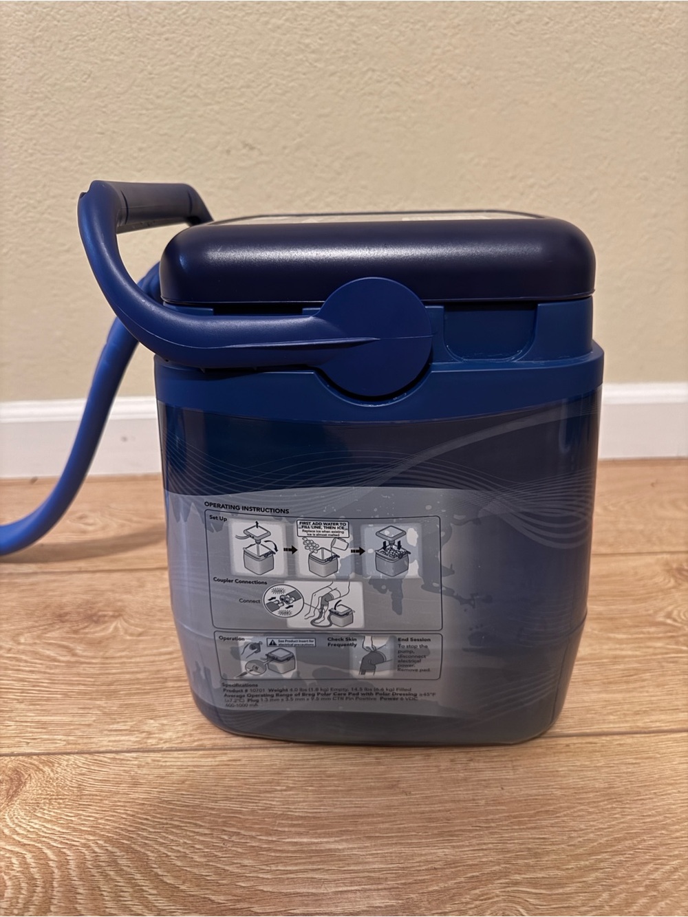 Breg Cold & Compression Therapy Unit in Navy Blue - Picture 5 of 8
